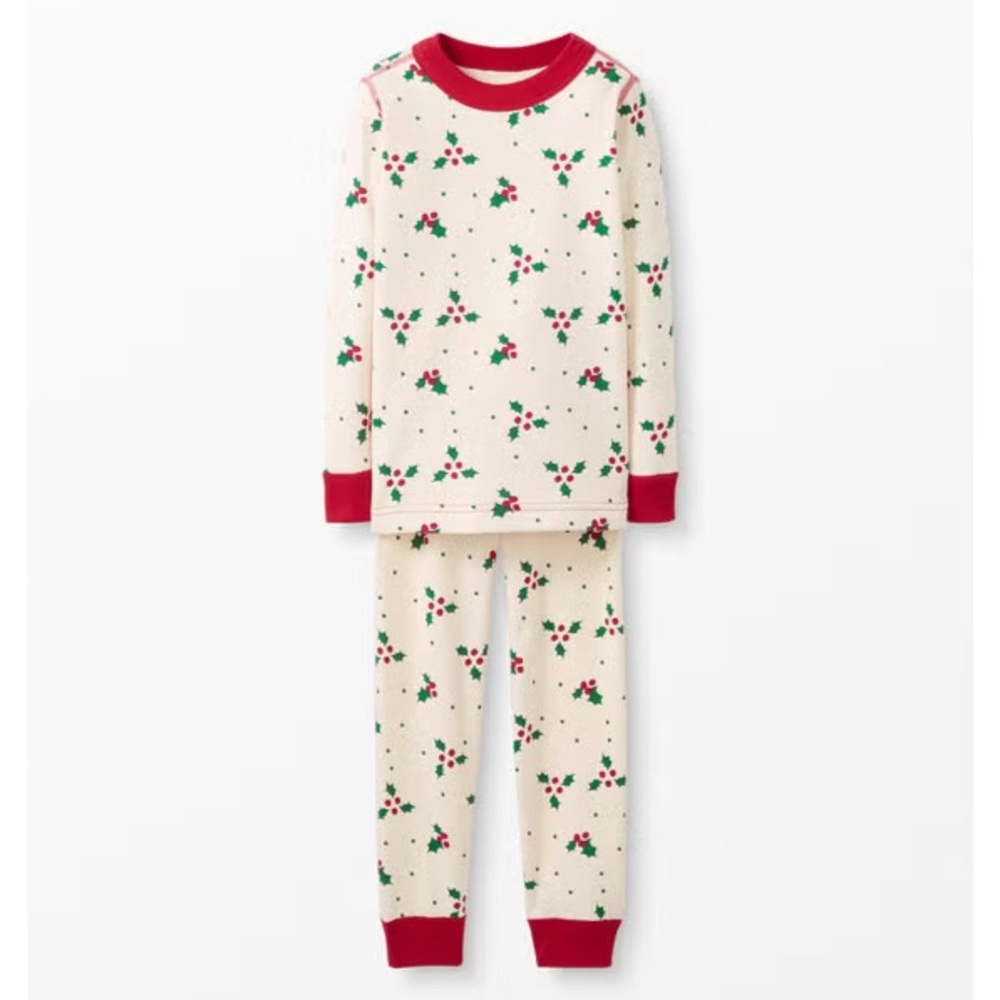 Hanna Andersson Holly Pajamas PJ 2 PC Set